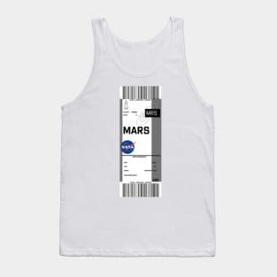 Boarding pass for Mars Tank Top